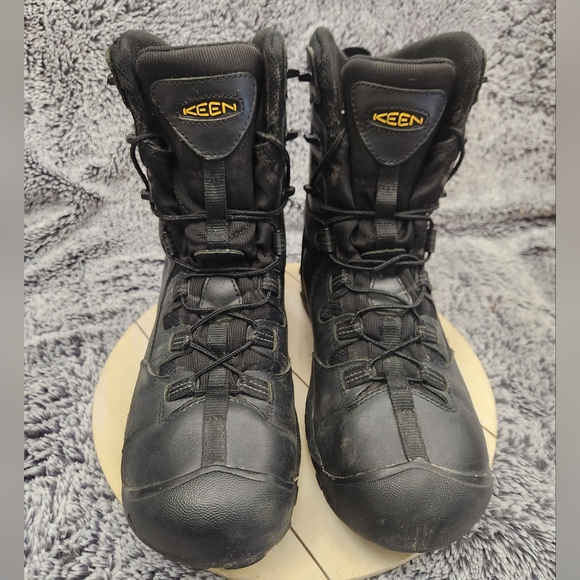 Keen Detroit 8" Waterproof Leather Boot Men's Size 10 - Picture 3 of 9